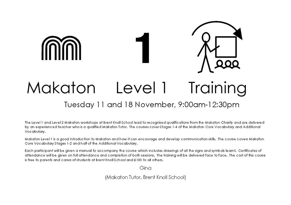 Makaton Level 1 Training Lewisham Parent Carer s Forum